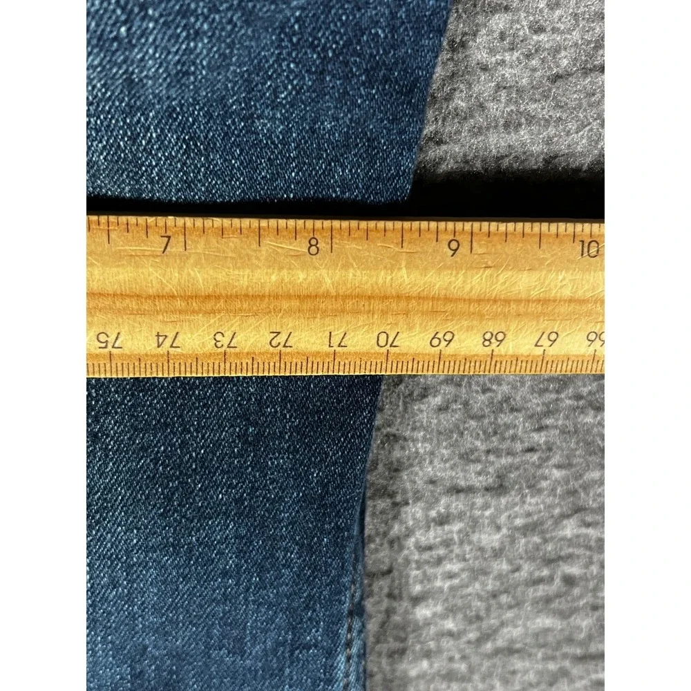 Hollister Bootcut Jeans Mens‎ 34x30 Dark Wash Denim Blue Fits 34x29